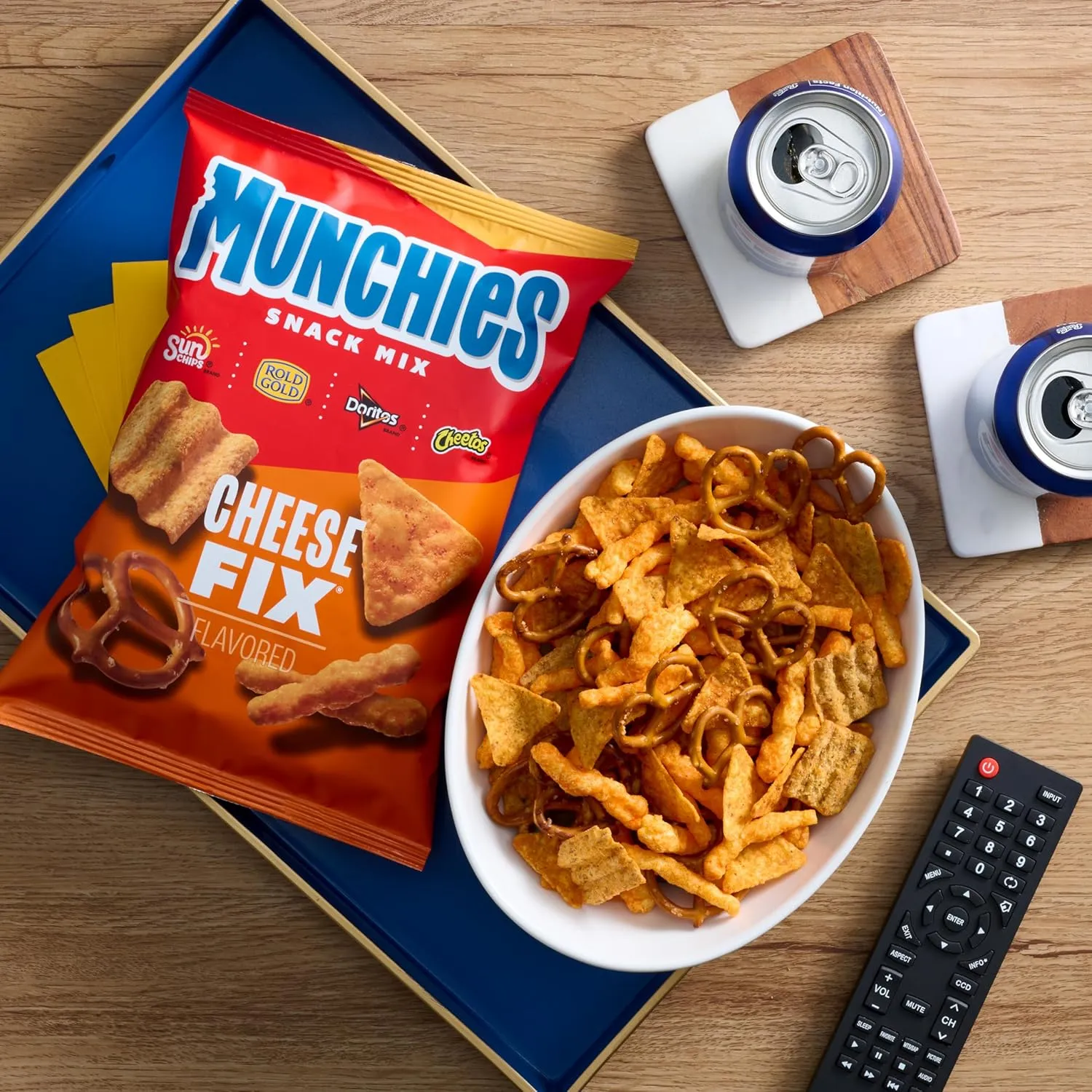 Frito Lay, Cheesy Mix 6 Flavor Variety Pack, Single Serve Bags (40 Pack), Doritos, Cheetos, Lay's, Munchies, SunChips
