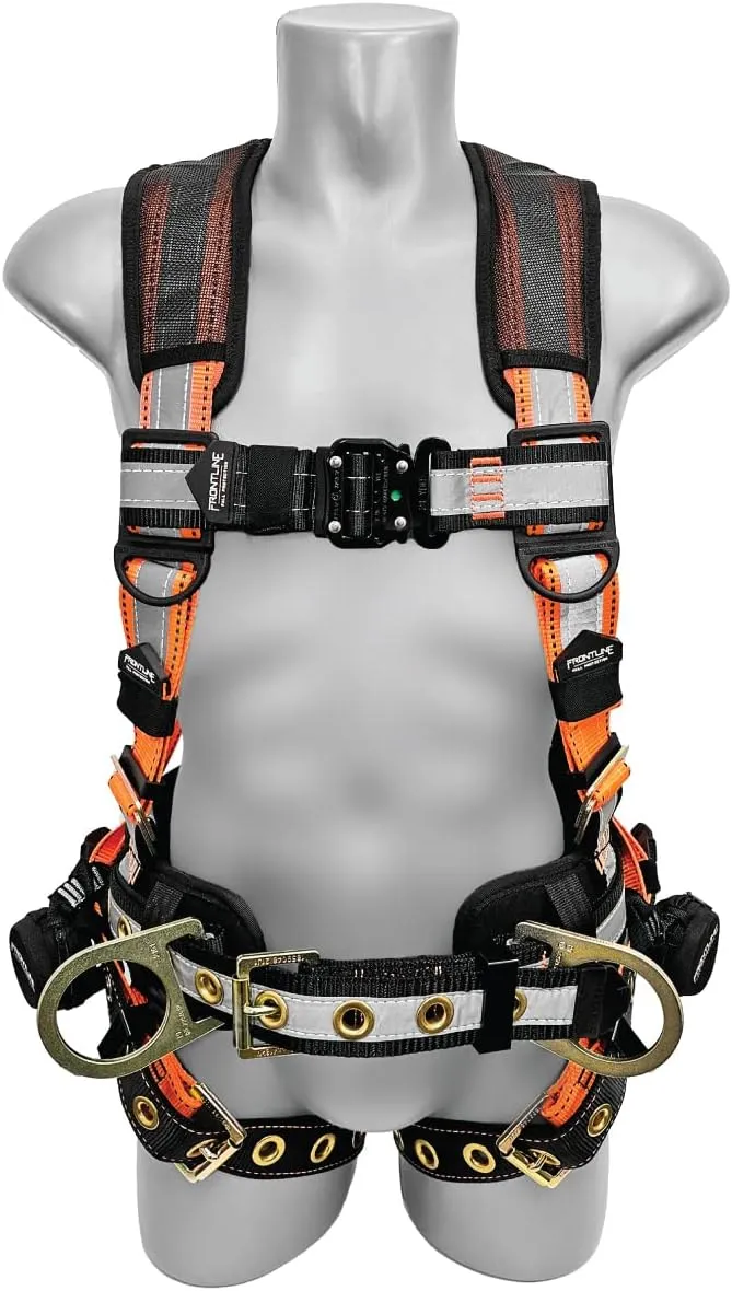 FRONTLINE FALL PROTECTION Harnesses   D-Ring  Multiple Styles   OSHA and ANSI compliant