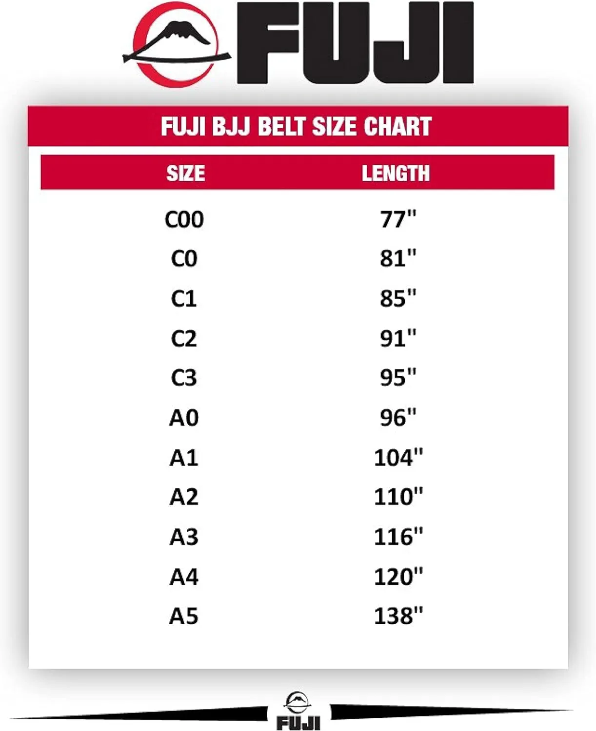 FUJI Premium Pearl Weave BJJ Belt