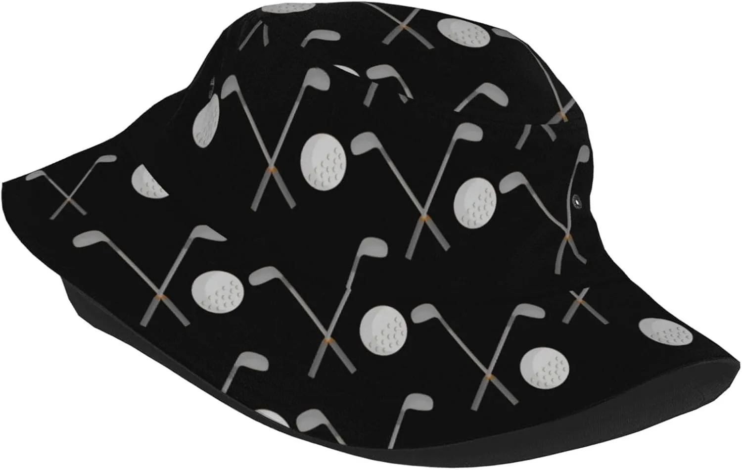 Funny Golf Sports Buckets Hats Travel Beach Sun Hat Packable Cap for Women and Men