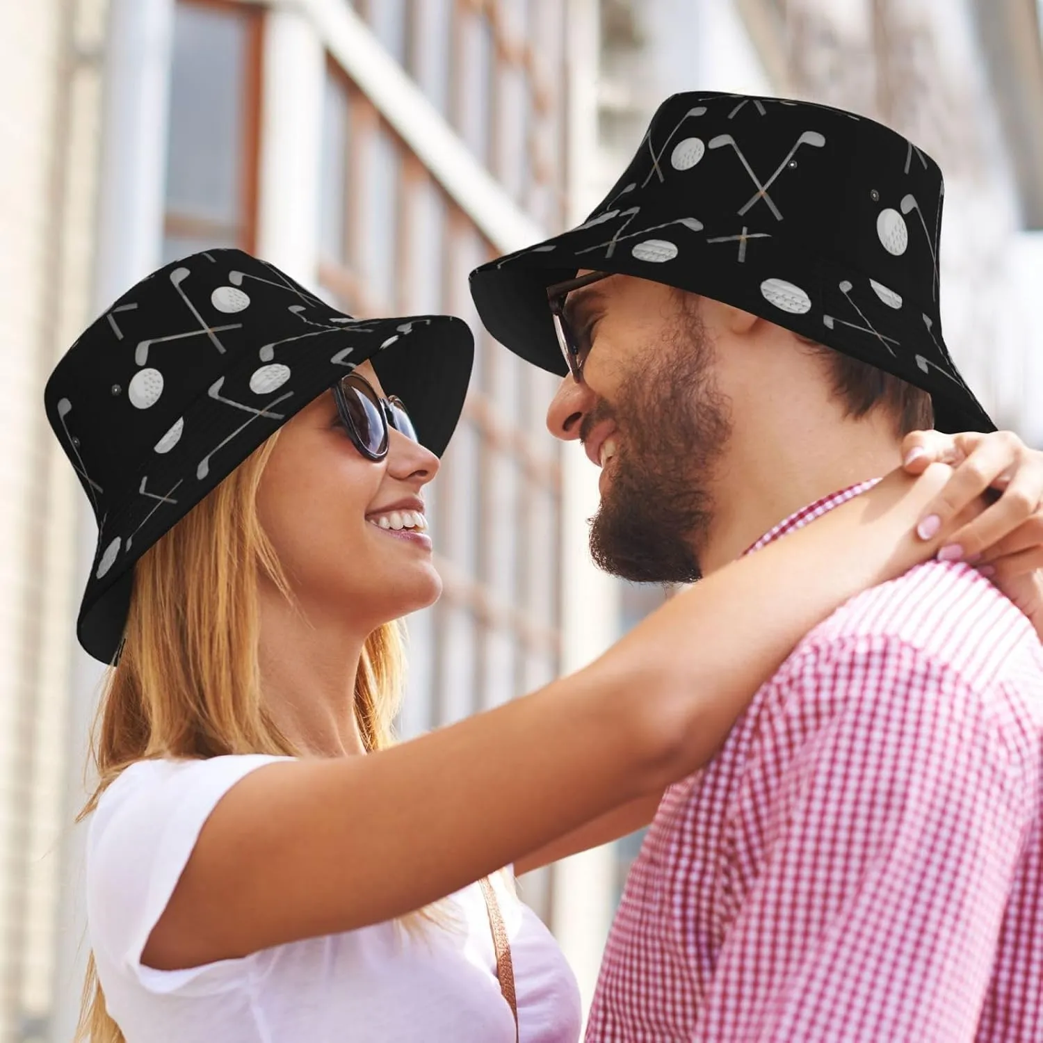 Funny Golf Sports Buckets Hats Travel Beach Sun Hat Packable Cap for Women and Men