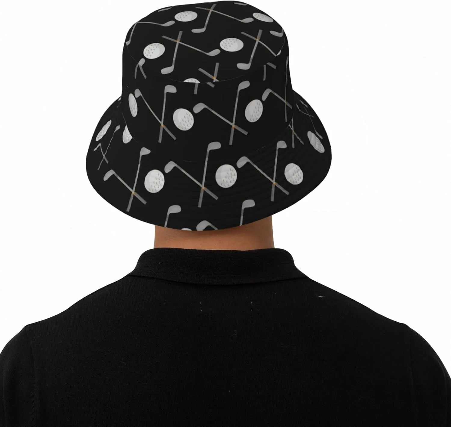 Funny Golf Sports Buckets Hats Travel Beach Sun Hat Packable Cap for Women and Men