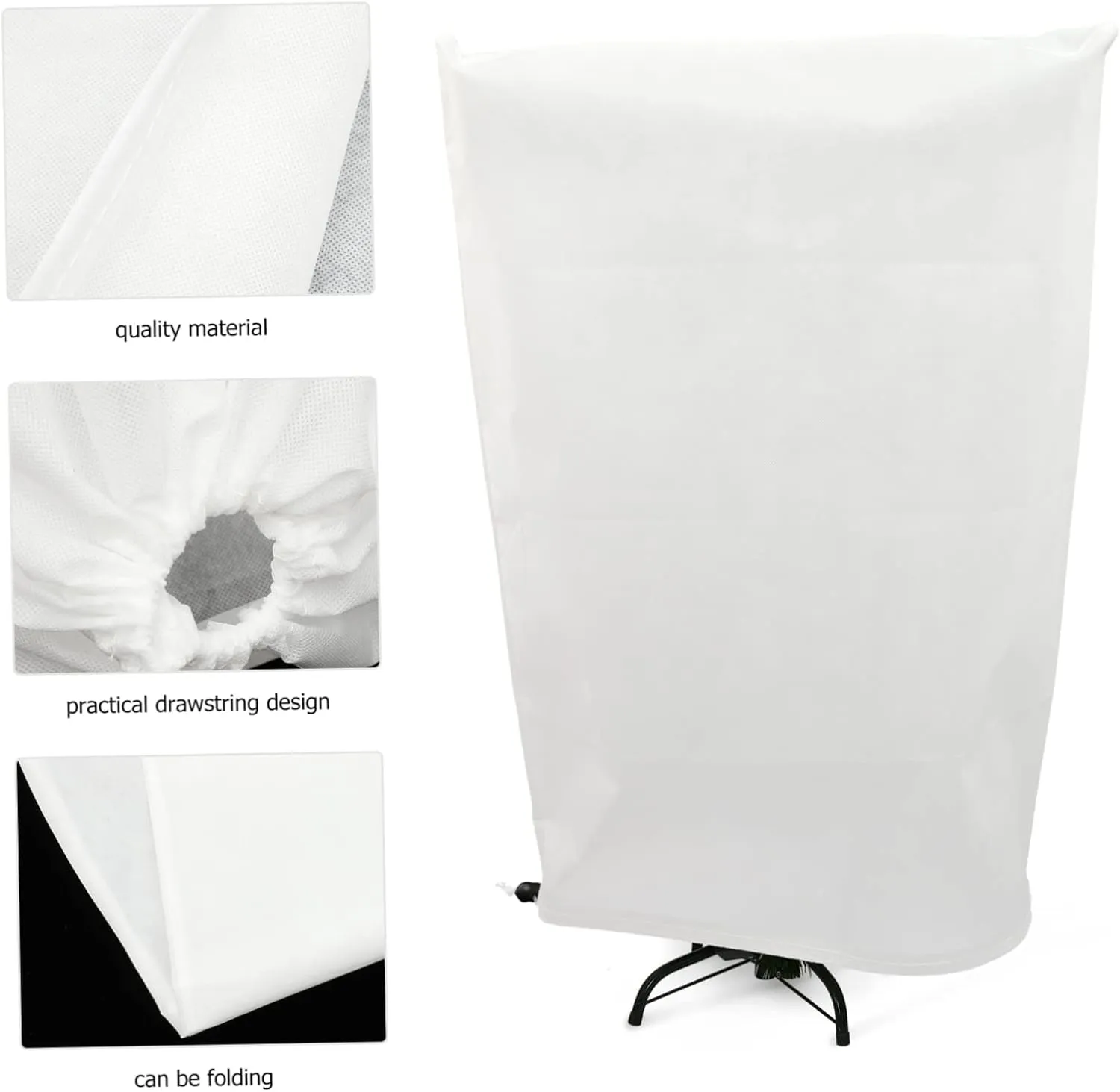 GALPADA 2sets Frost Protection Sleeve Plant Cover for Winter Frost Blanket Tree Shrub Plant Freeze Protection Bag 2pcs*2