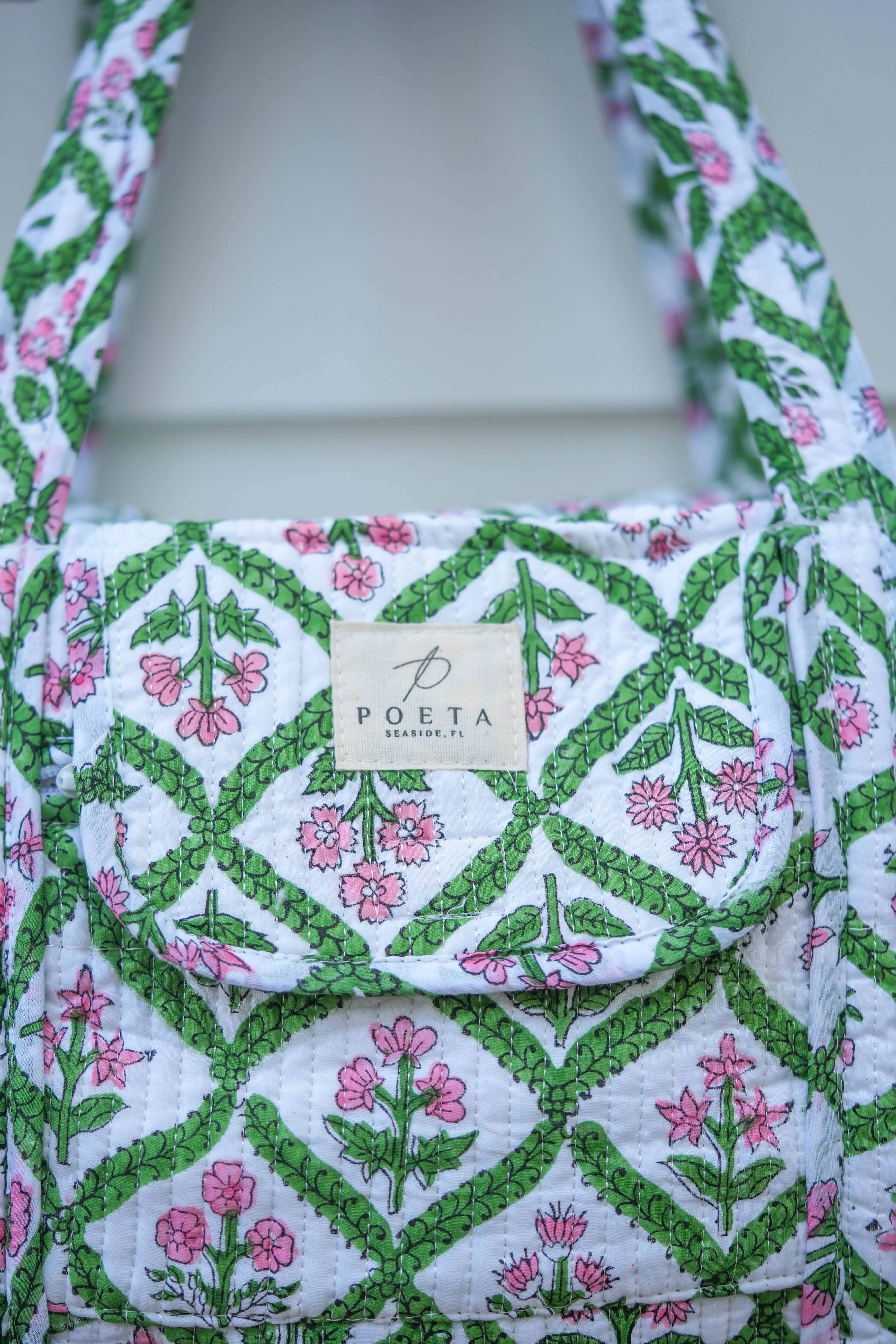 Garden Lattice Duffle Bag