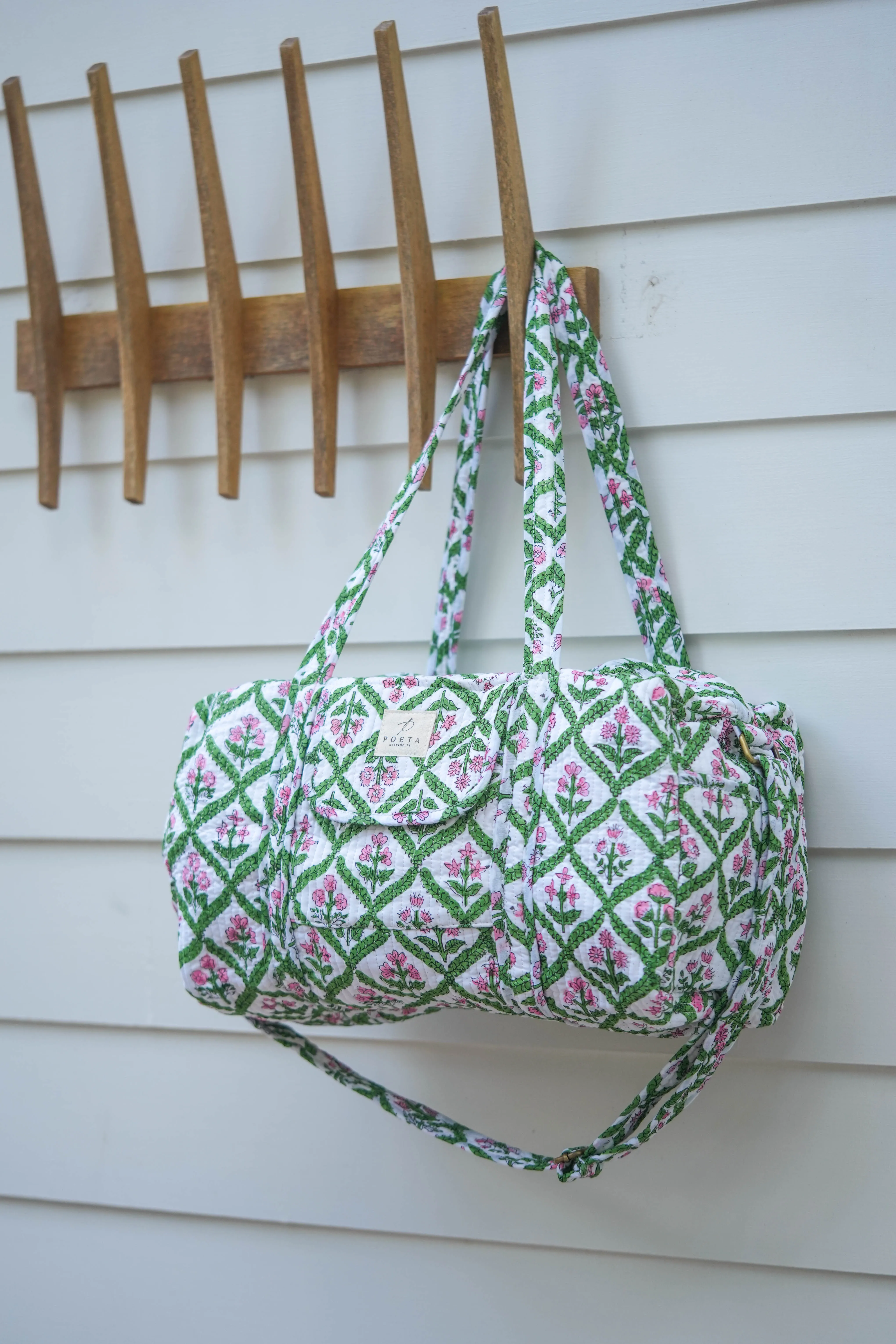 Garden Lattice Duffle Bag