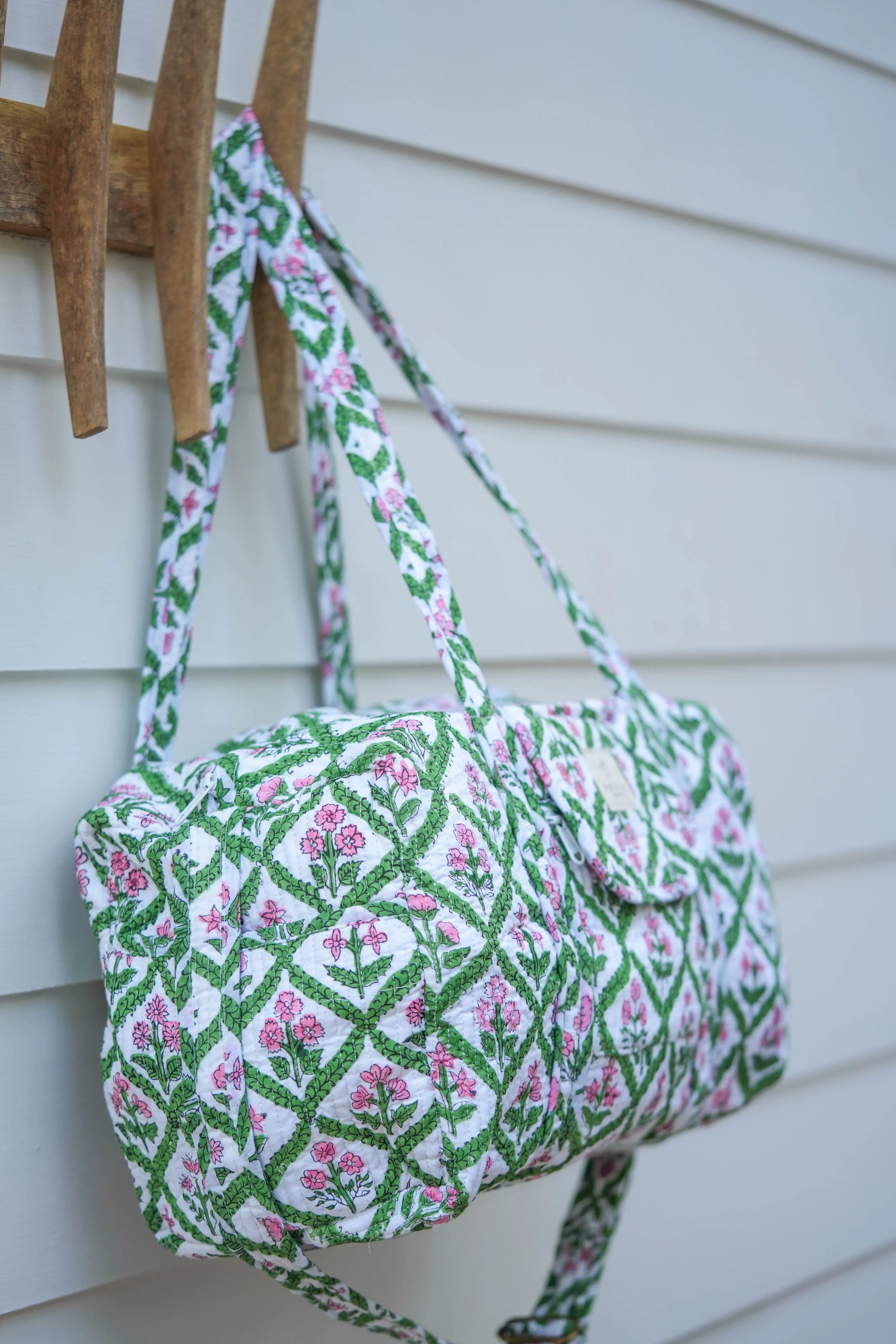 Garden Lattice Duffle Bag