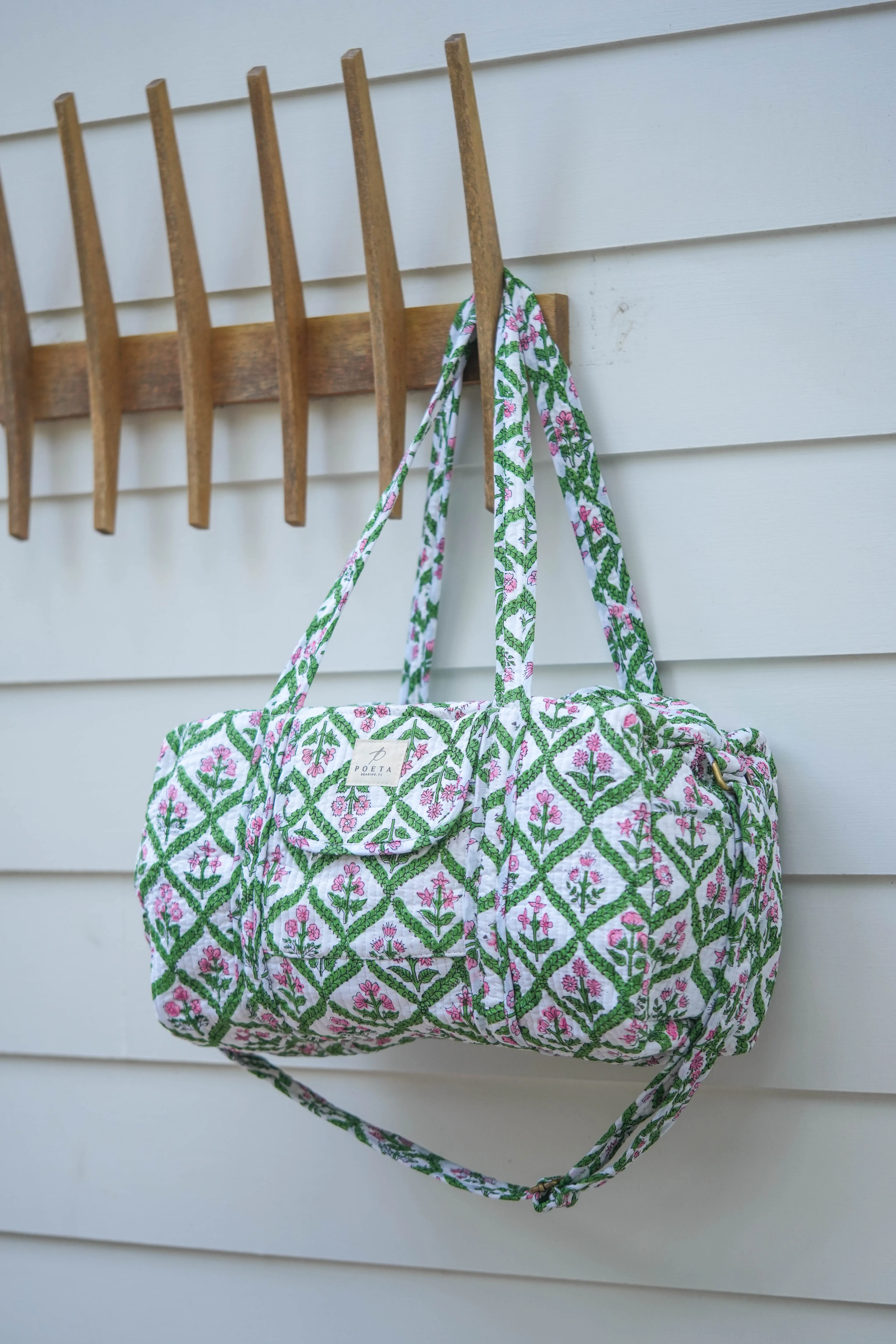 Garden Lattice Duffle Bag