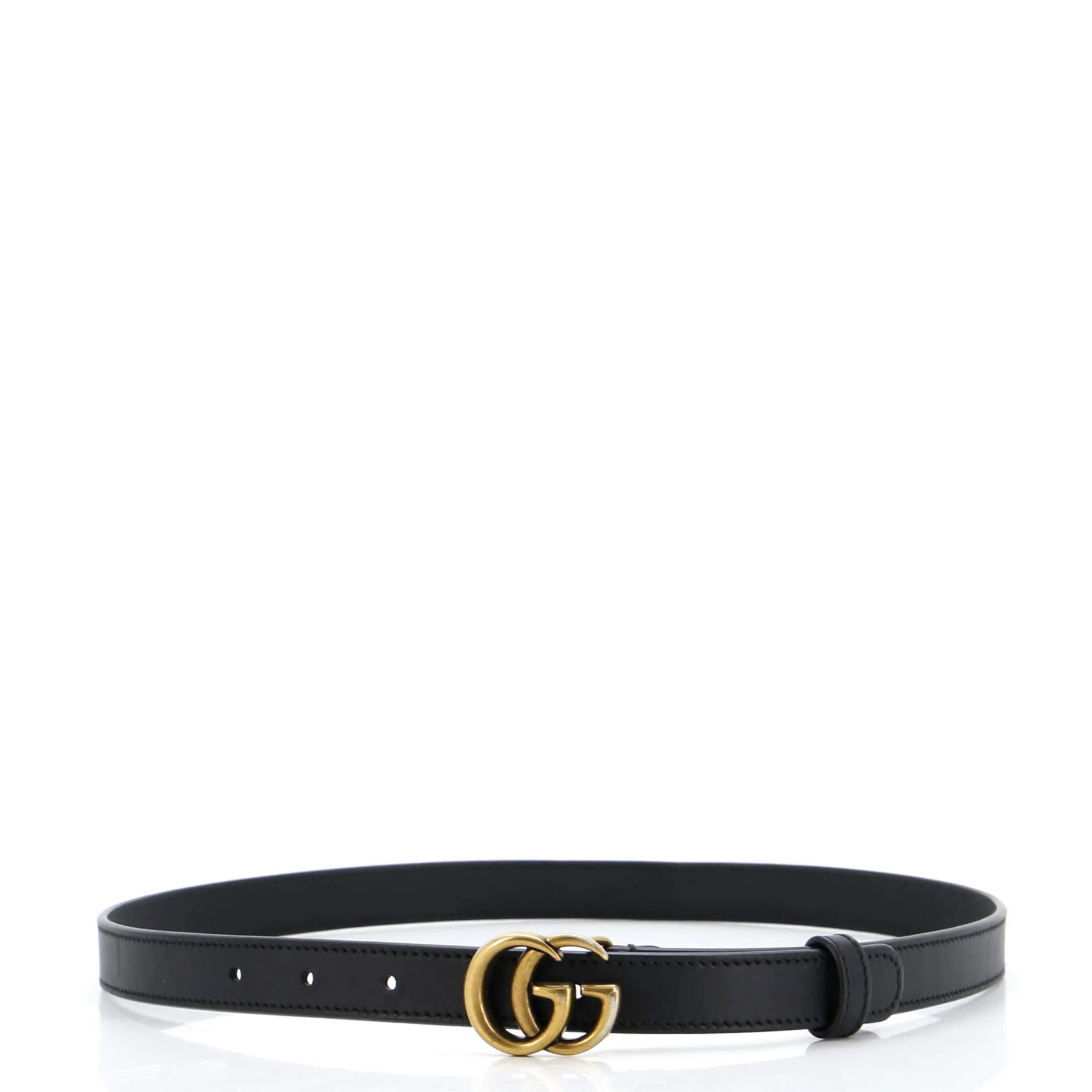 GG Marmont Belt Leather Thin 55