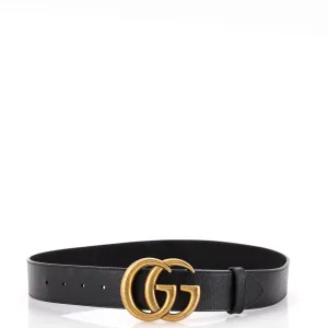 GG Marmont Belt Leather Wide 60