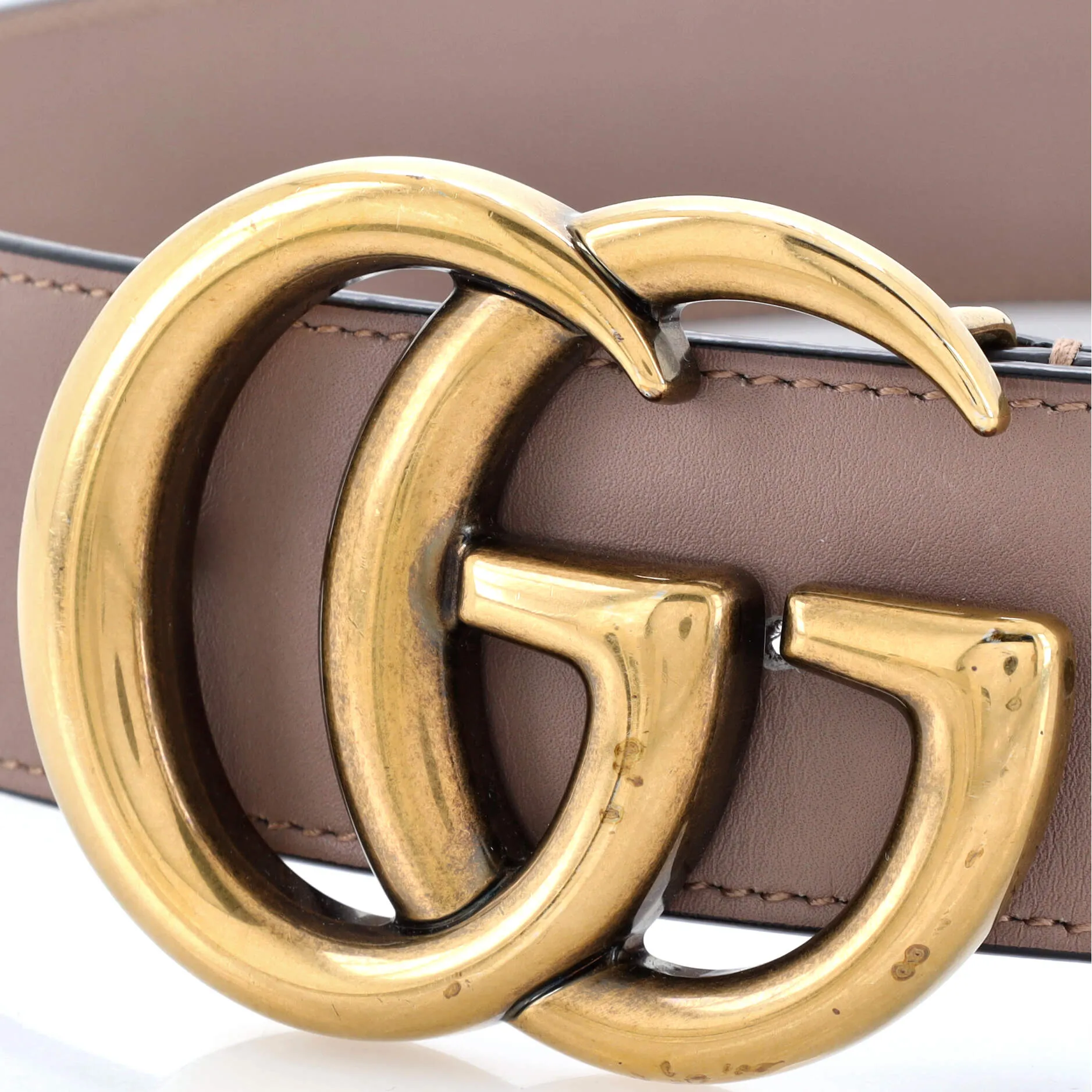 GG Marmont Belt Leather Wide 85