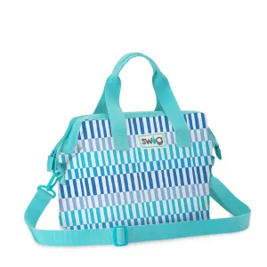 Glacier Stripe Swig Packi Cooler