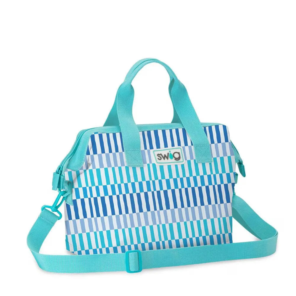 Glacier Stripe Swig Packi Cooler
