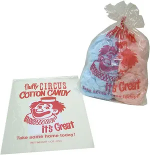 Gold Medal Cotton Candy Bags- 1000CT