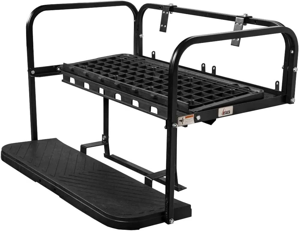 GTW MACH3 Golf Cart Rear Seat Flip Frame ONLY - Select Your Model (Does not Include Cushions) (E-Z-GO TXT/Valor)