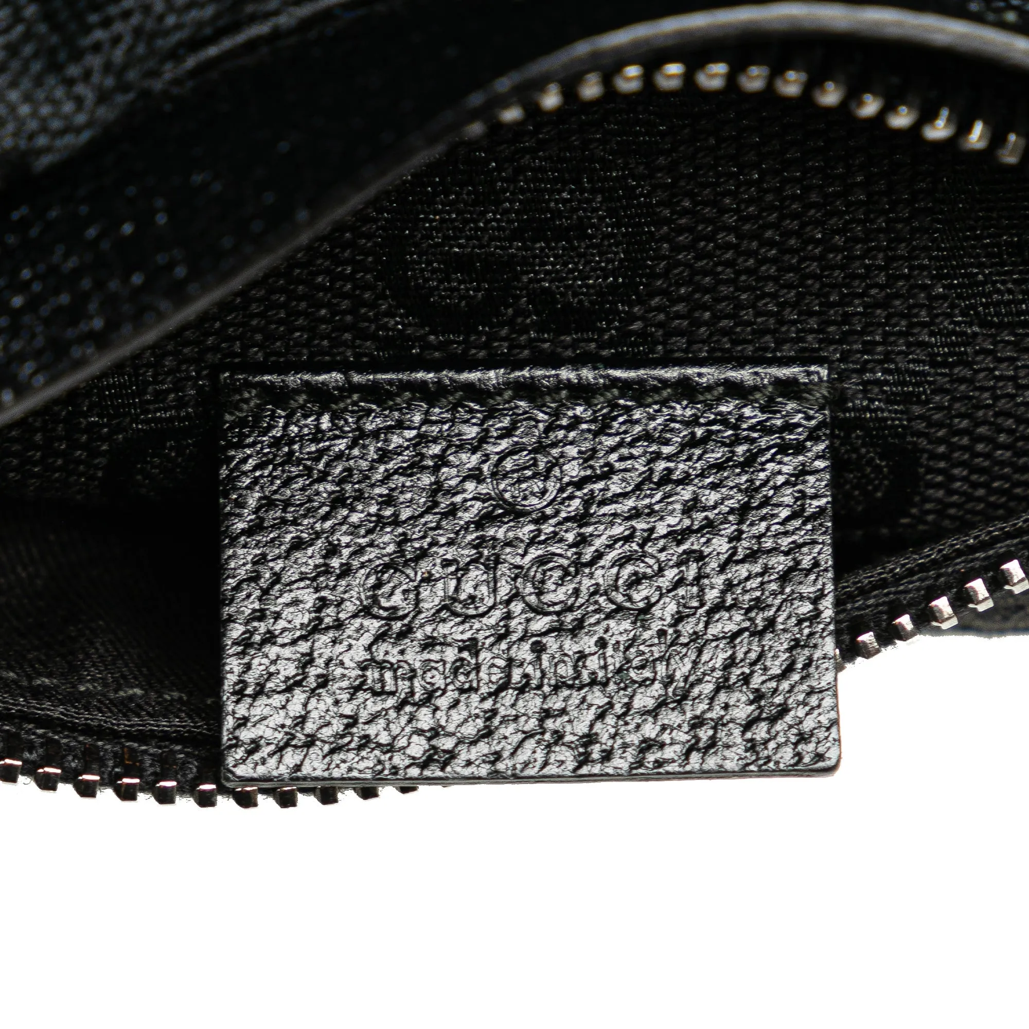 Gucci GG Canvas Double Pocket Belt Bag