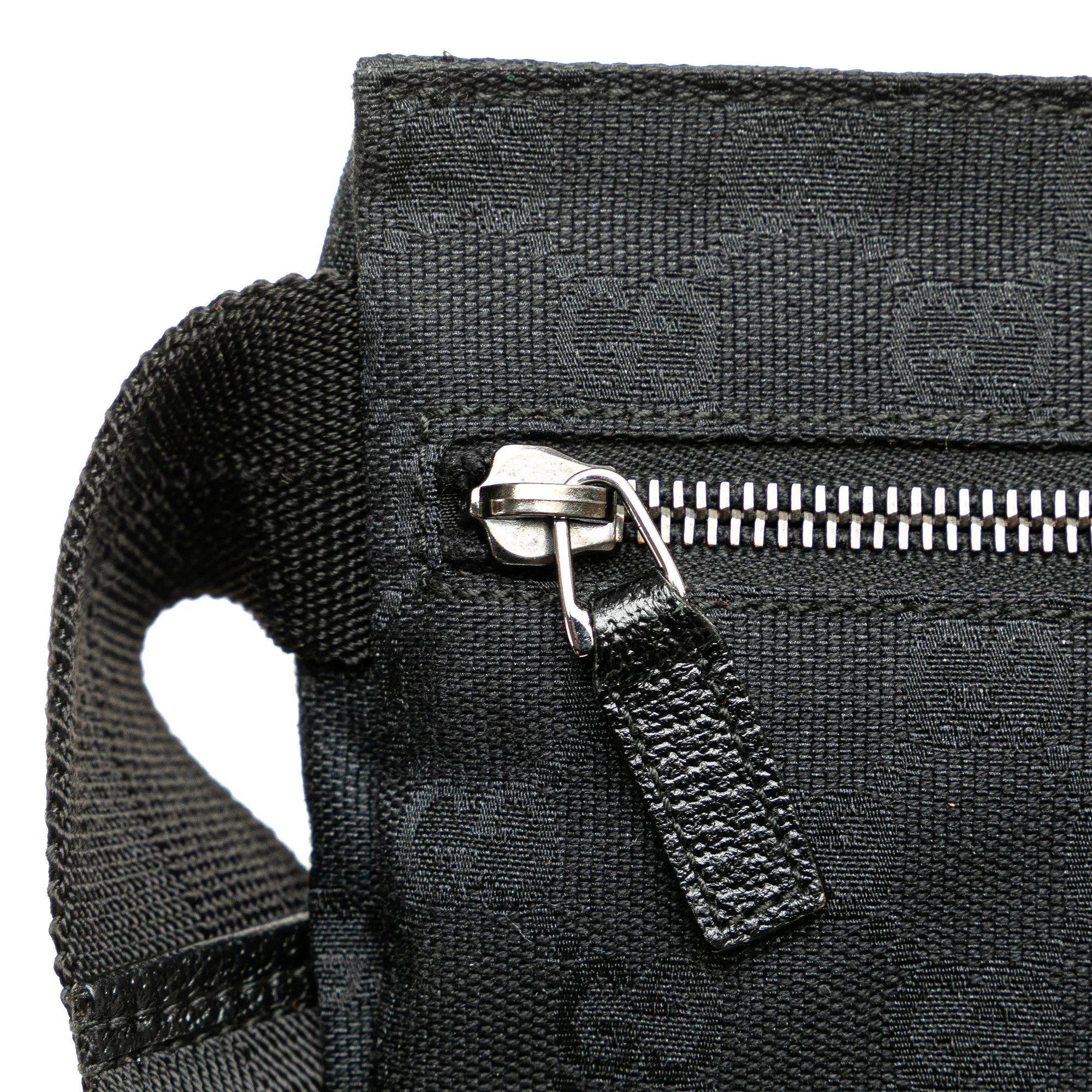 Gucci GG Canvas Double Pocket Belt Bag