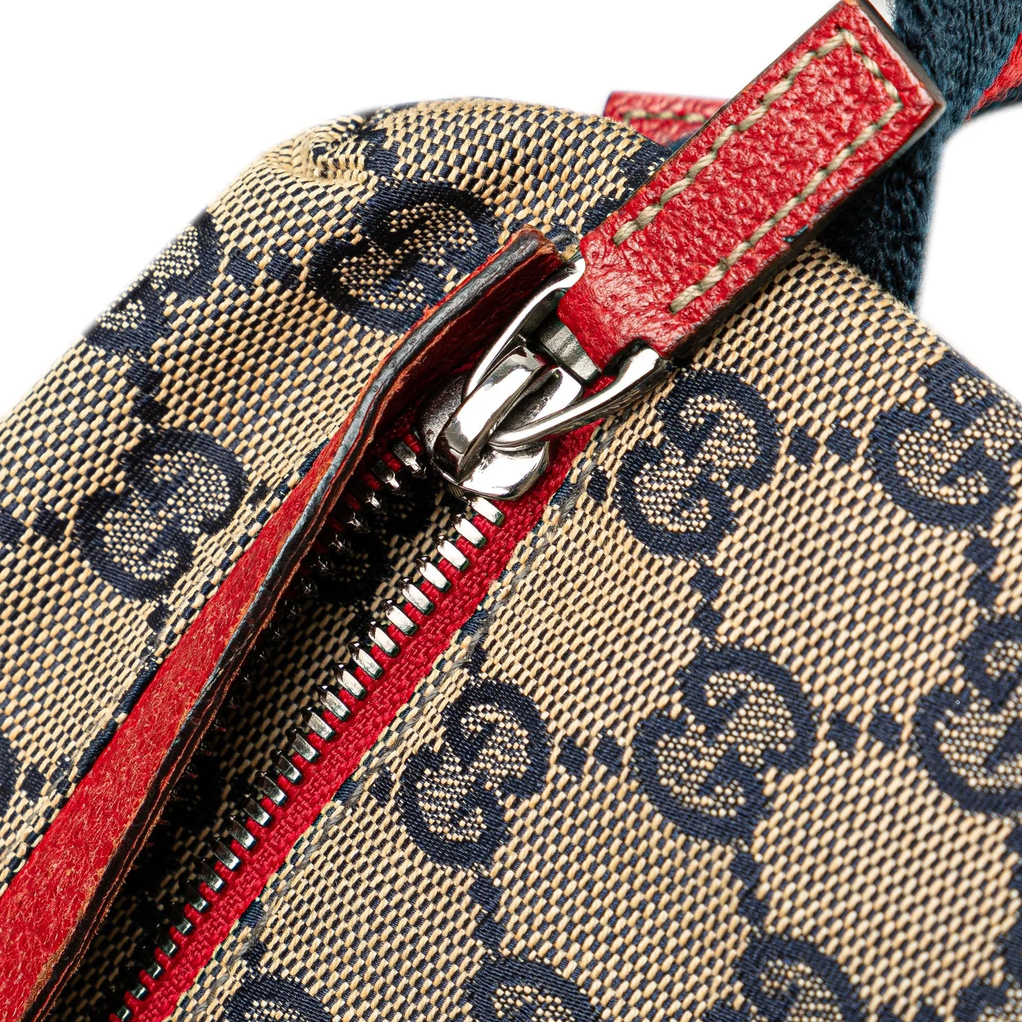 Gucci GG Canvas Web Double Pocket Belt Bag
