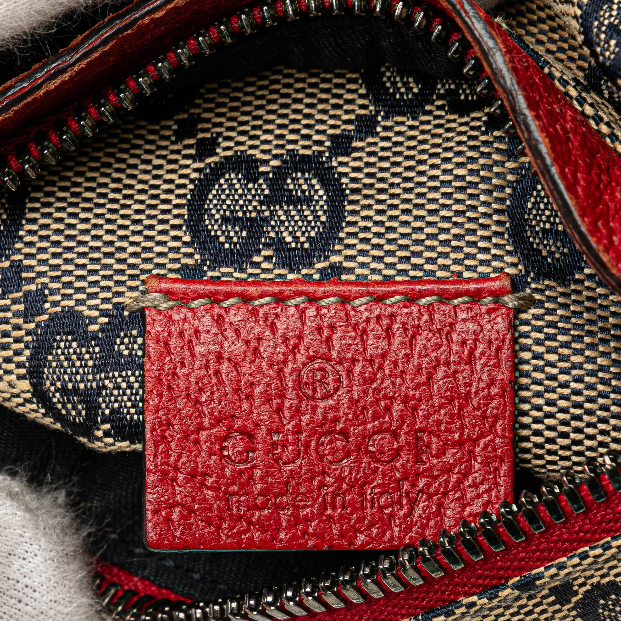 Gucci GG Canvas Web Double Pocket Belt Bag