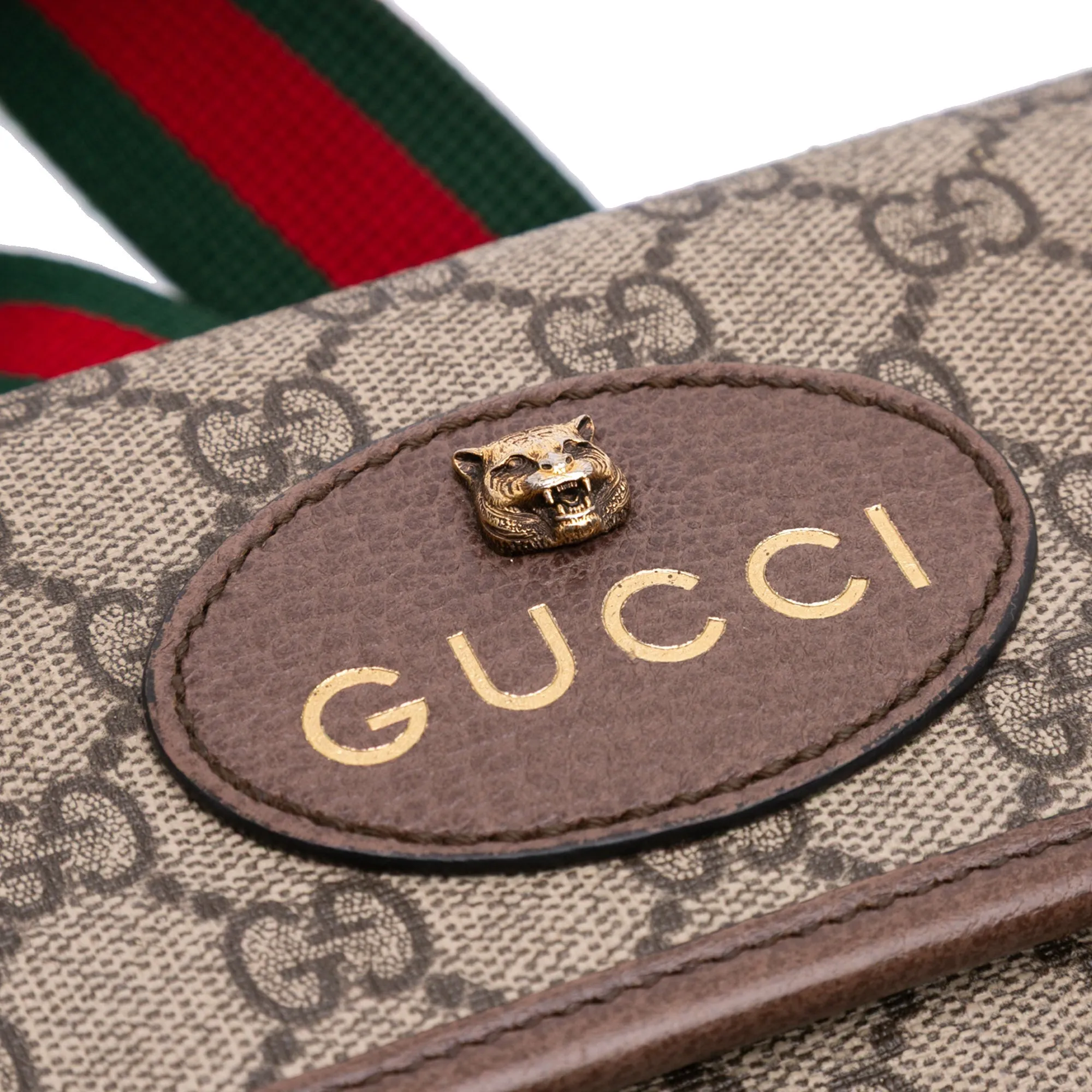 Gucci GG Supreme Web Neo Vintage Belt Bag