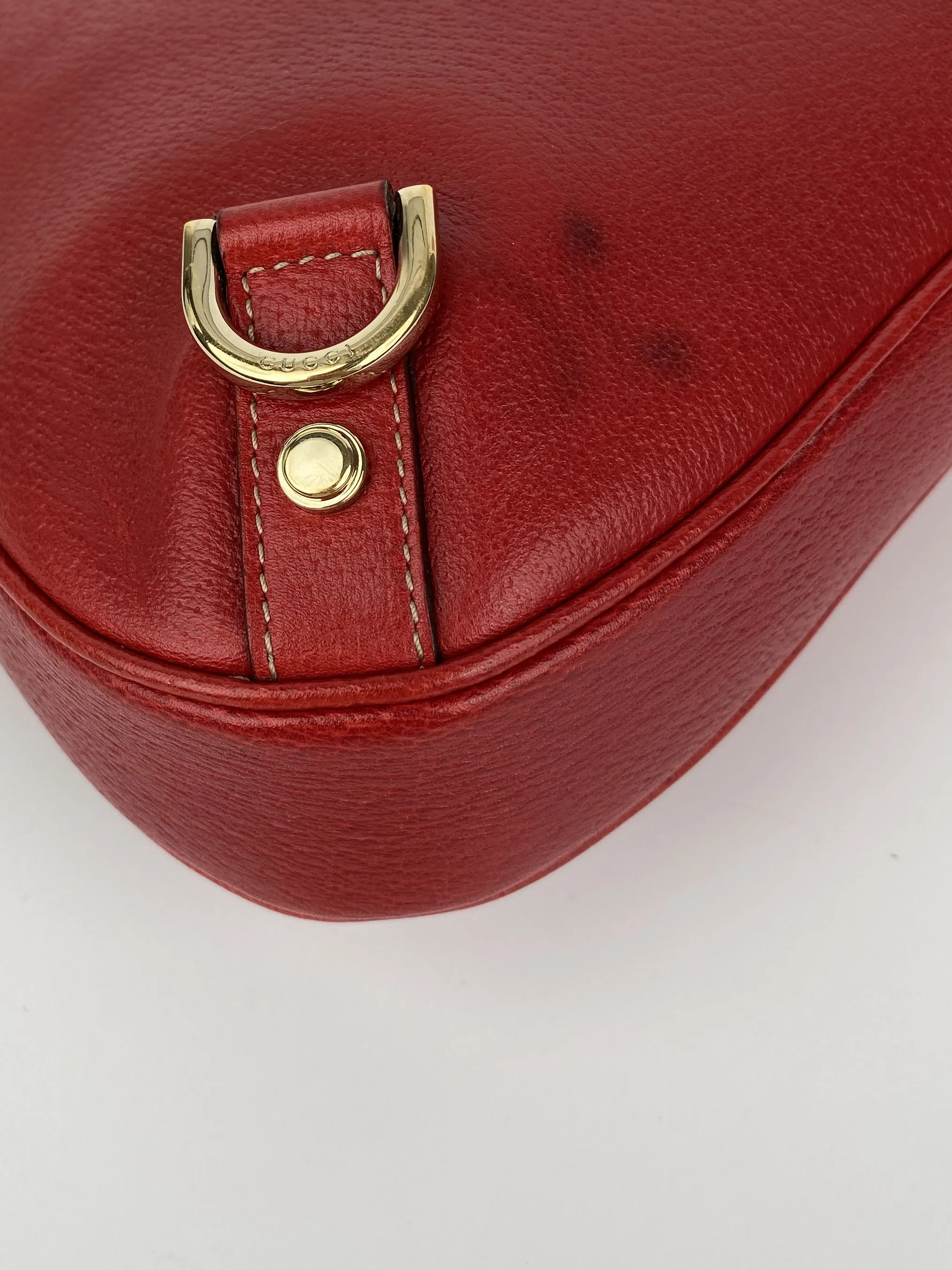 Gucci Vintage Red Black Friday sale Hobo Compatible Bag