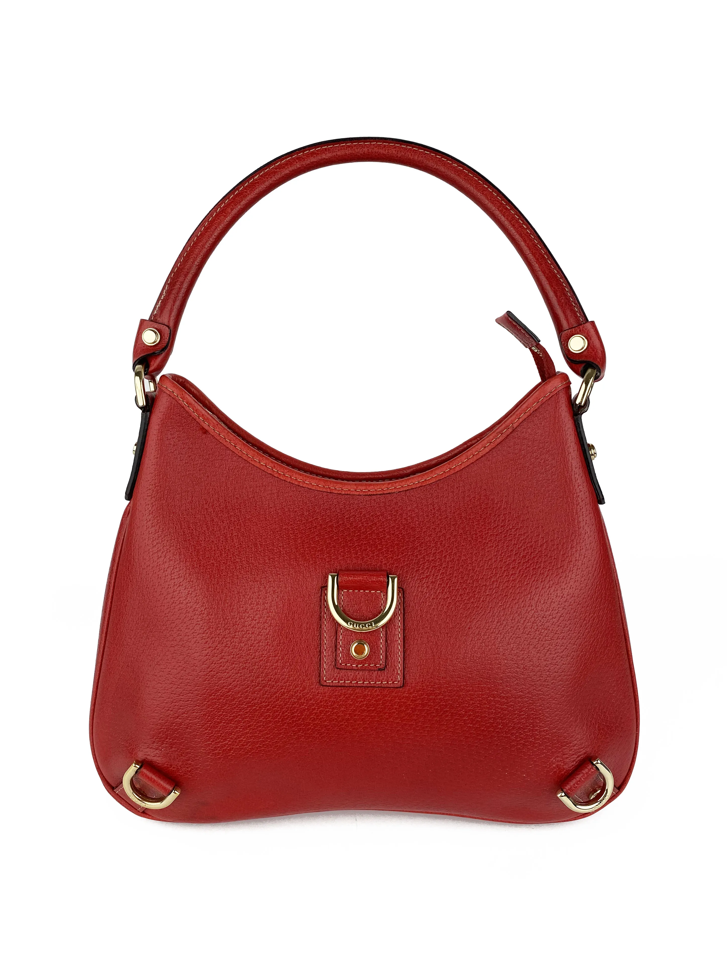 Gucci Vintage Red Black Friday sale Hobo Compatible Bag