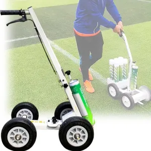 Hand Push Lane Marking applicator, Lane Marking applicator with Width Adjustment, Suitable for Schools, Sports Fields
