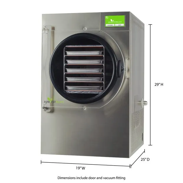 Harvest Right Freeze Dryer - Medium - Stainless Steel - With Mylar Starter Kit