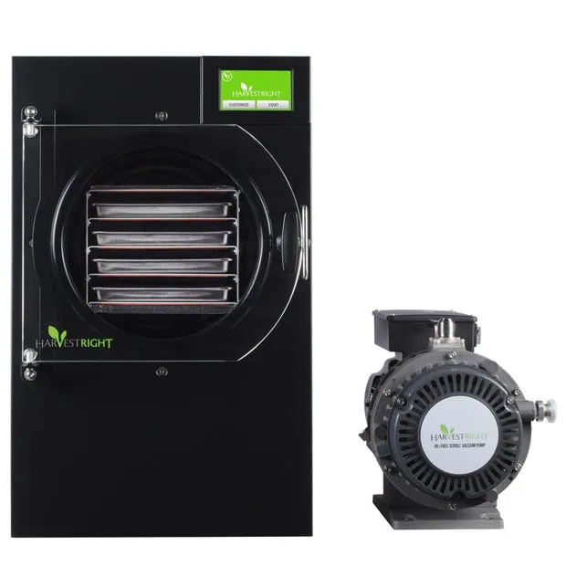 Harvest Right Freeze Dryer - Small - Black - With Mylar Starter Kit