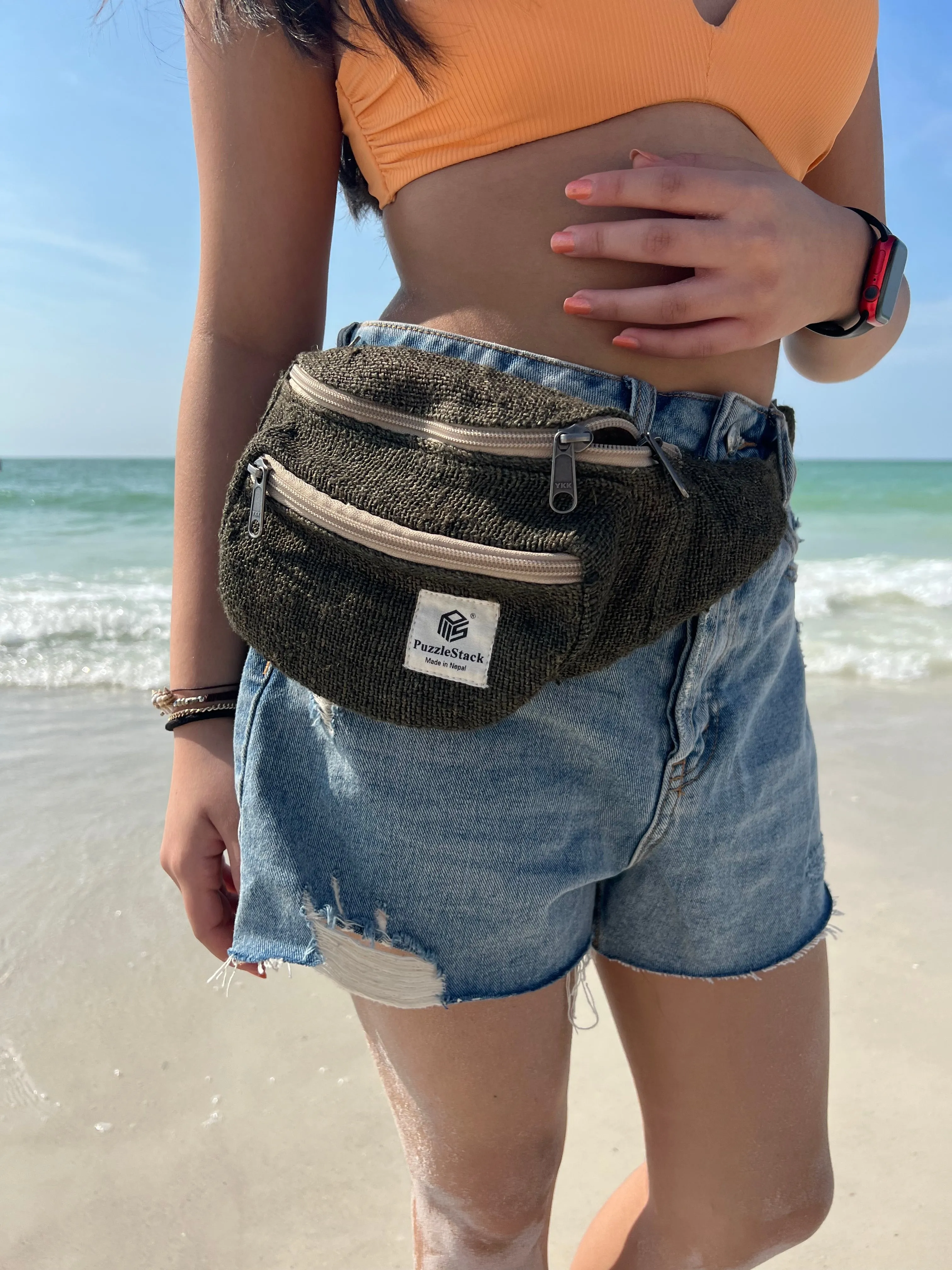 Hemp Belt Bag