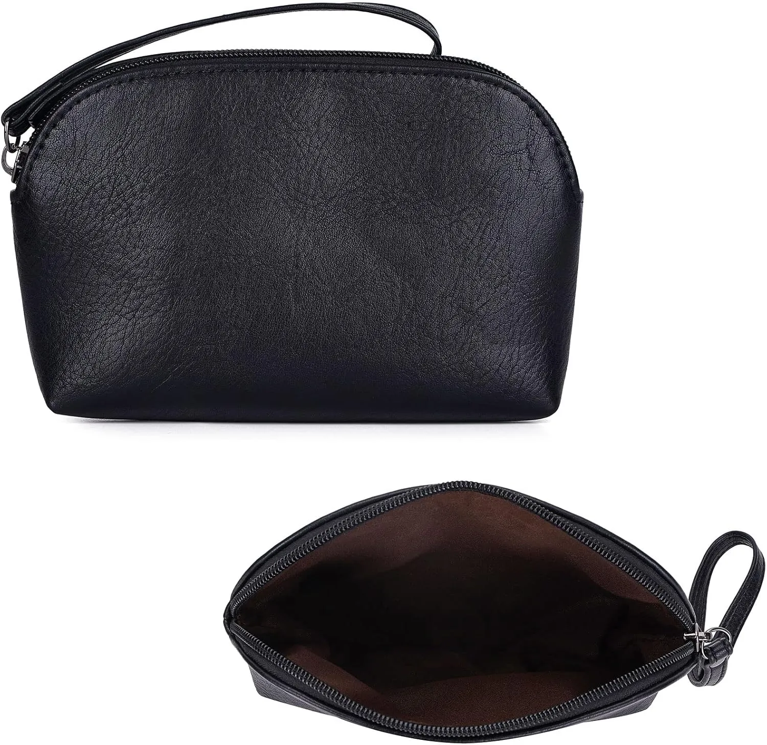 HKCLUF Crossbody Bag Purse for Women 2PCS/Set Leather Hobo Handbag Wallet Set With 2Adjustable Guitar Strap Shoulder Bag