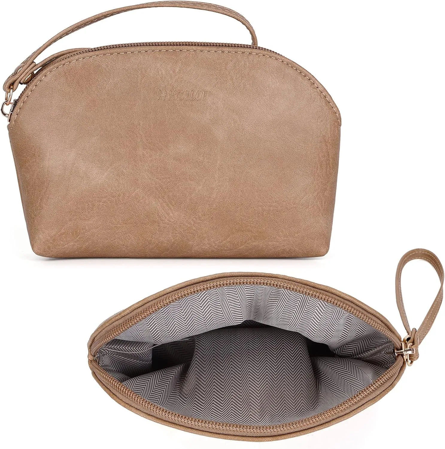 HKCLUF Crossbody Bag Purse for Women 2PCS/Set Leather Hobo Handbag Wallet Set With 2Adjustable Guitar Strap Shoulder Bag