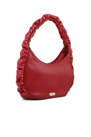 Hobo Hand Bags B15009-Maroon