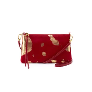 HOBO Women's Darcy Hair On Hide Crossbody Black/White One Size