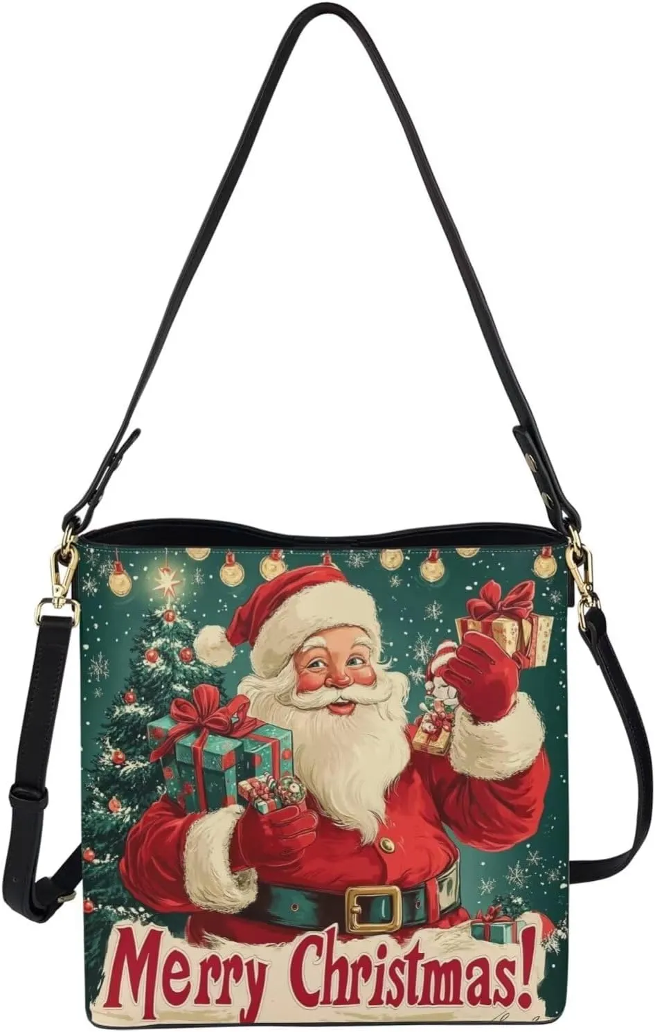 HUGS IDEA Hoho Bag for Women Crossbody Purse Leather Handbags Laides Shoulder Bags