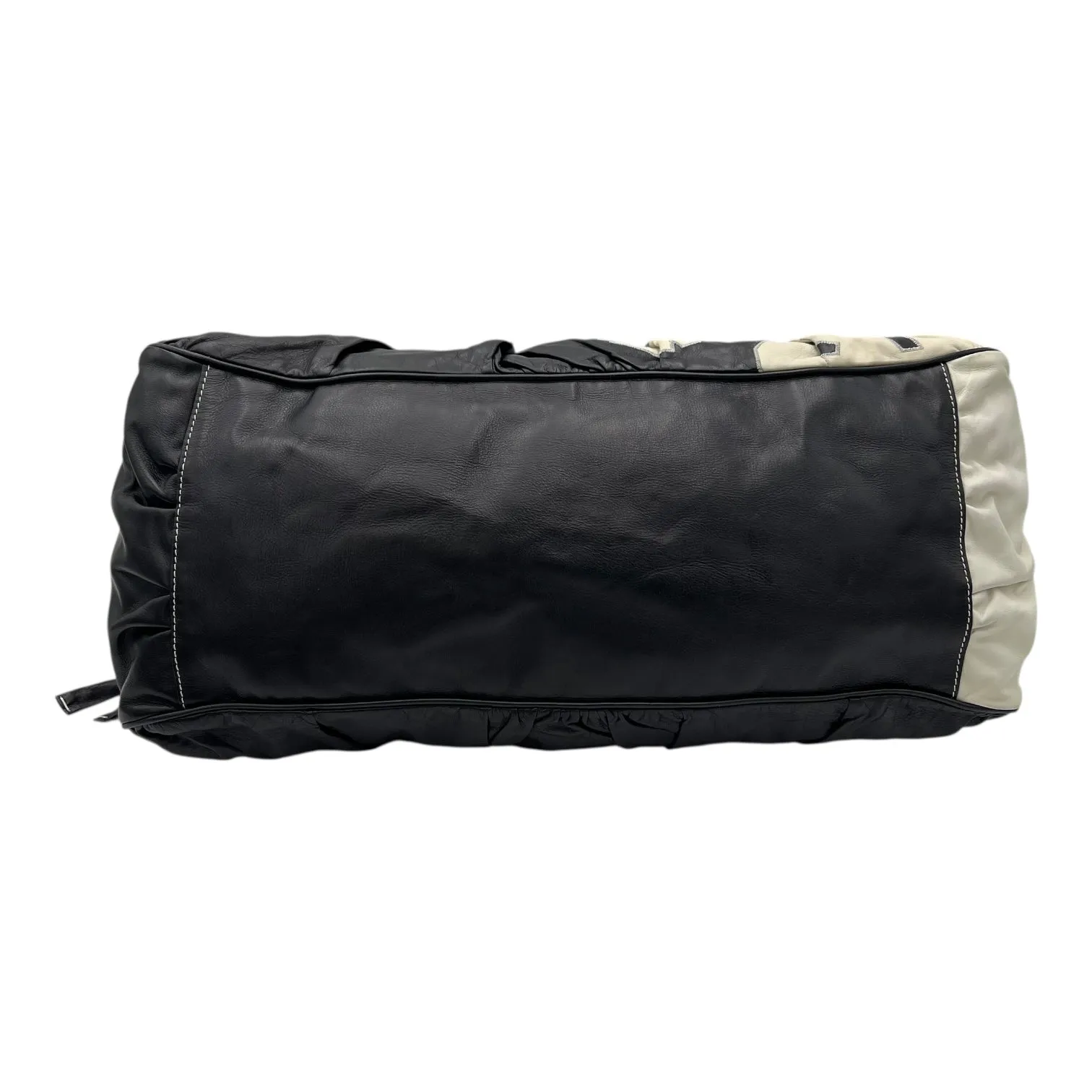 Hysteria Hobo Black Top Handle Bag in Calfskin, Gold hardware