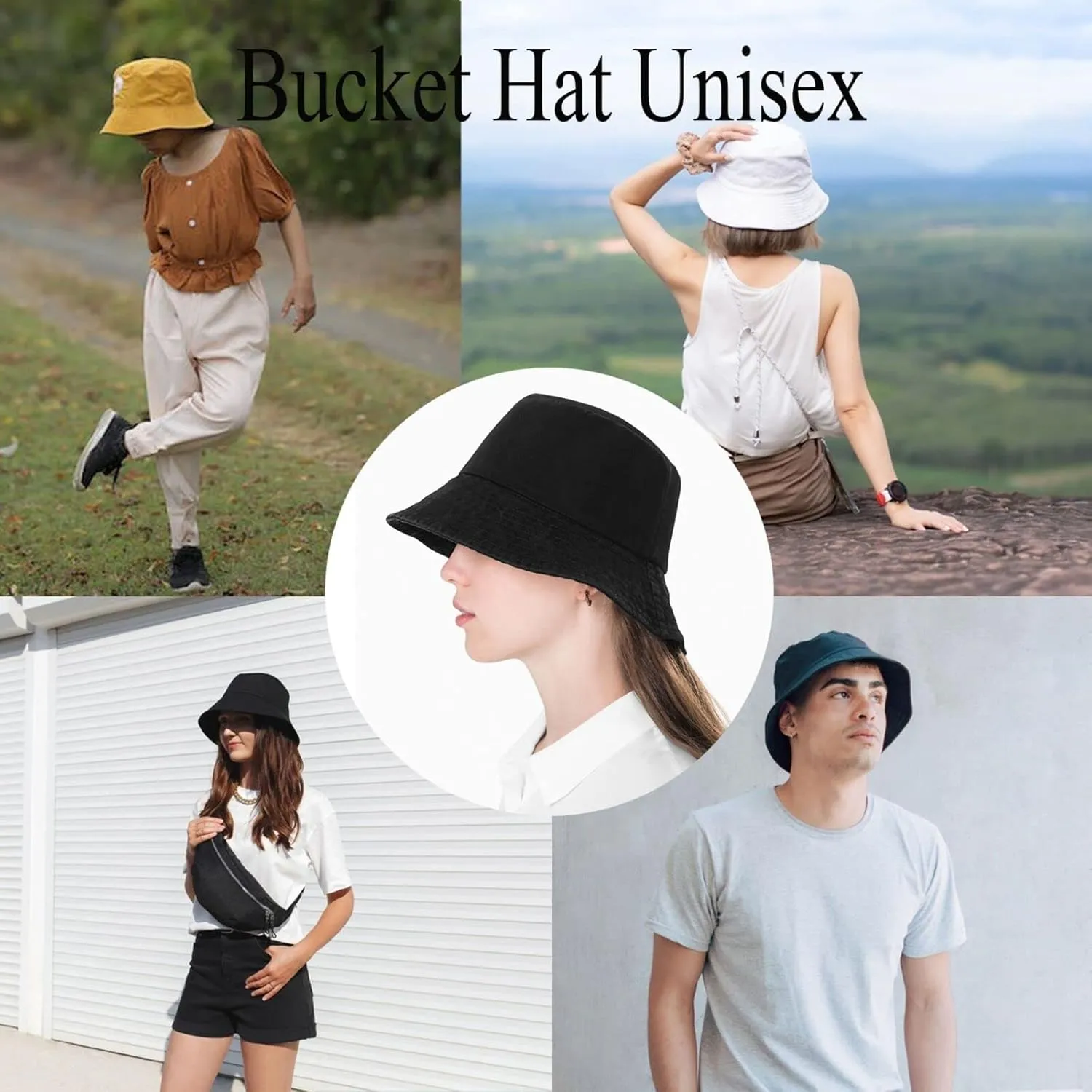 I Pee in Pools Bucket Hat Unisex,Funny Quote Humor Fisherman Cap Travel Beach Sun Hats for Outdoor Headwear