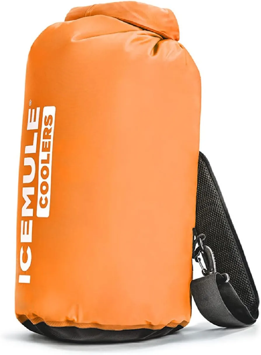 ICEMULE Classic Collapsible Sling Strap Cooler Hands Free, 100% Waterproof, Floats, 24  Hours Cooling, Soft Sided Cooler for the Beach, Concerts, Traveling, RV-ing, Hiking, Kayaking, Camping & Fishing