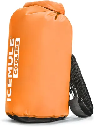 ICEMULE Classic Collapsible Sling Strap Cooler Hands Free, 100% Waterproof, Floats, 24  Hours Cooling, Soft Sided Cooler for the Beach, Concerts, Traveling, RV-ing, Hiking, Kayaking, Camping & Fishing