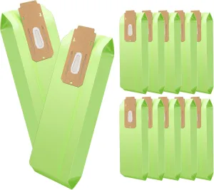 Improvedhand Vacuum Bags Fit For Oreck Type CC XL XL2 XL7 XL21, Fit All Oreck XL Upright Vacuum Cleaner, Part #CCPK8, CCPK8DW,12 Pack (Green)