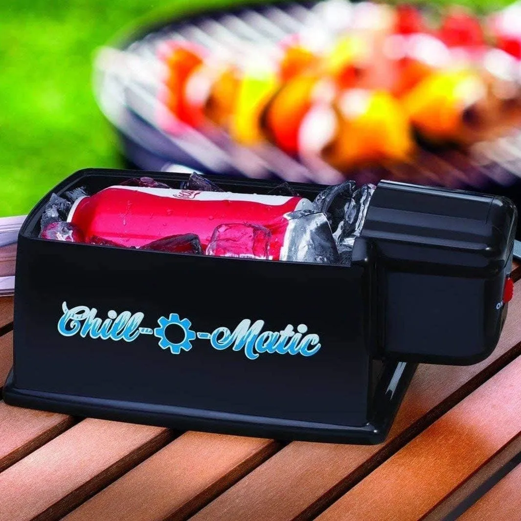 Instant Beverage Cooler, Chill Drinks in 60 Seconds with this Portable Cooling Device - Perfect for Outdoor Activities and Parties.
