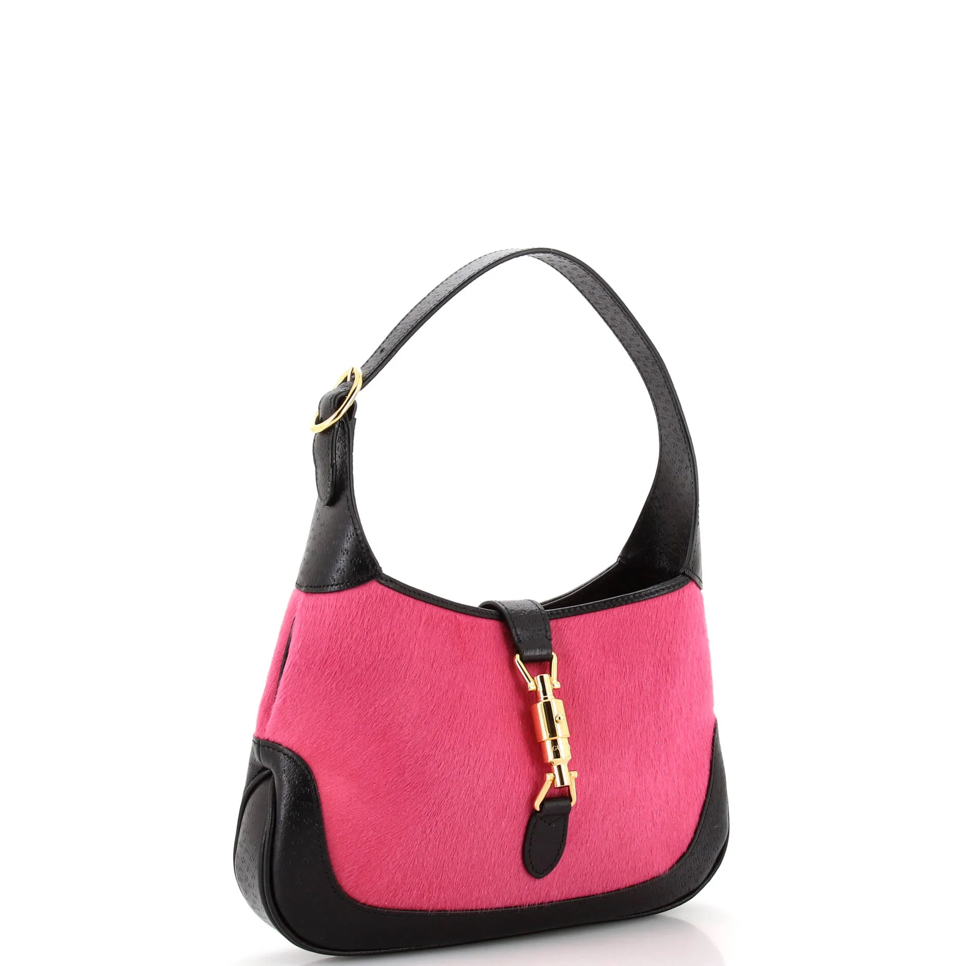 Jackie 1961 Hobo Calf Hair with Leather Mini