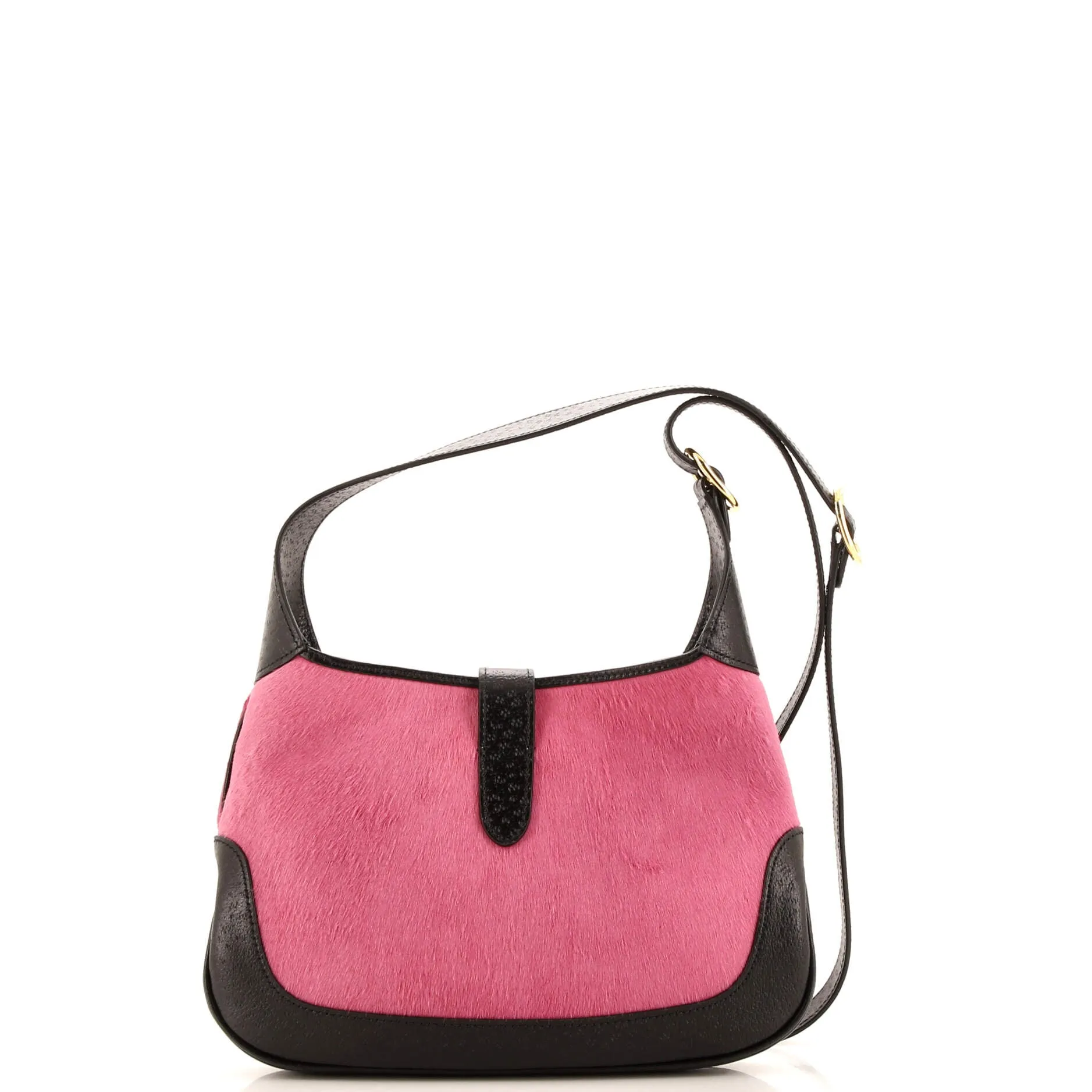 Jackie 1961 Hobo Calf Hair with Leather Small