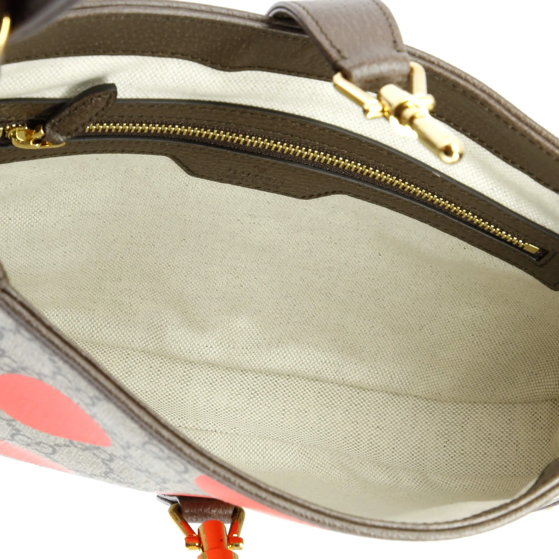 Jackie 1961 Hobo Studded Printed GG Coated Canvas Small