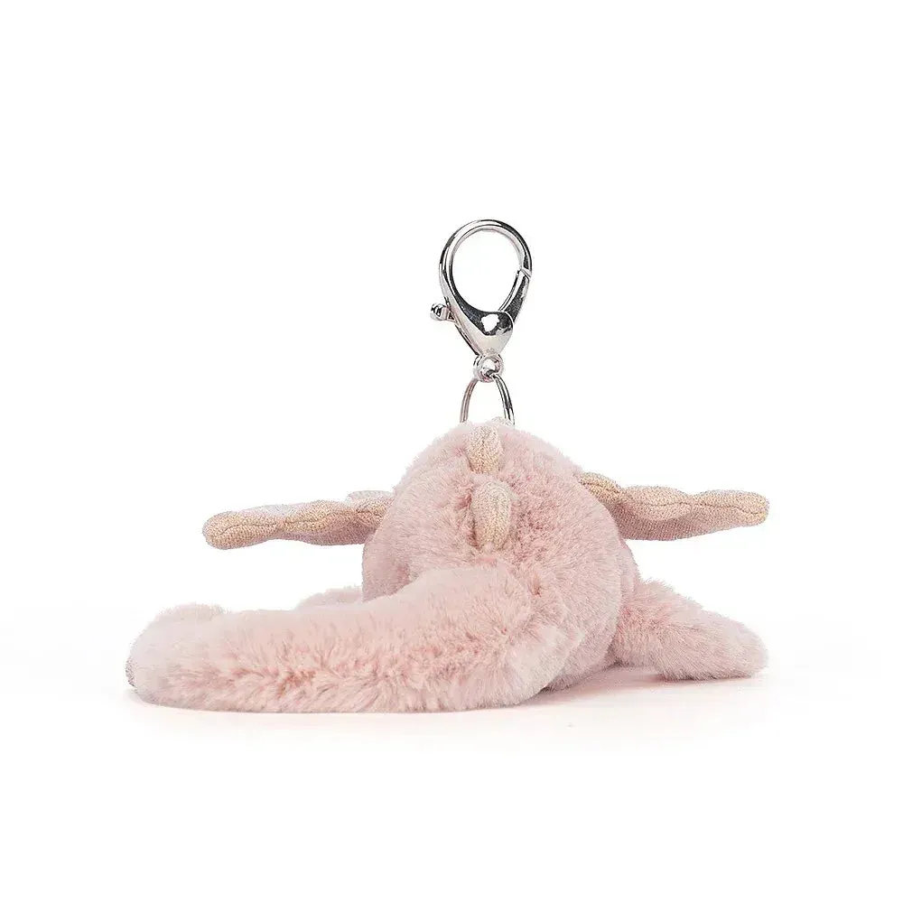 Jellycat Rose Dragon Bag Charms