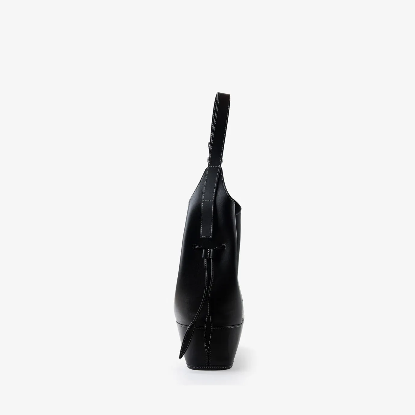 Jeremiah Flat Bucket Bag - Noir
