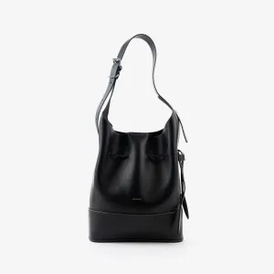 Jeremiah Flat Bucket Bag - Noir