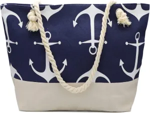 JNF Extra Large Canvas Beach Bags for Women Shoulder Bag Beach Tote Bag with Cotton Rope Handles