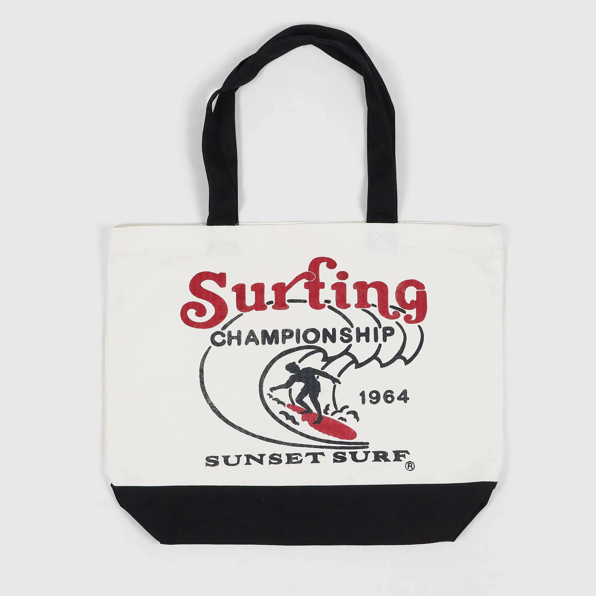 Johnson Motors Inc. Surf Champs Beach Tote Bag