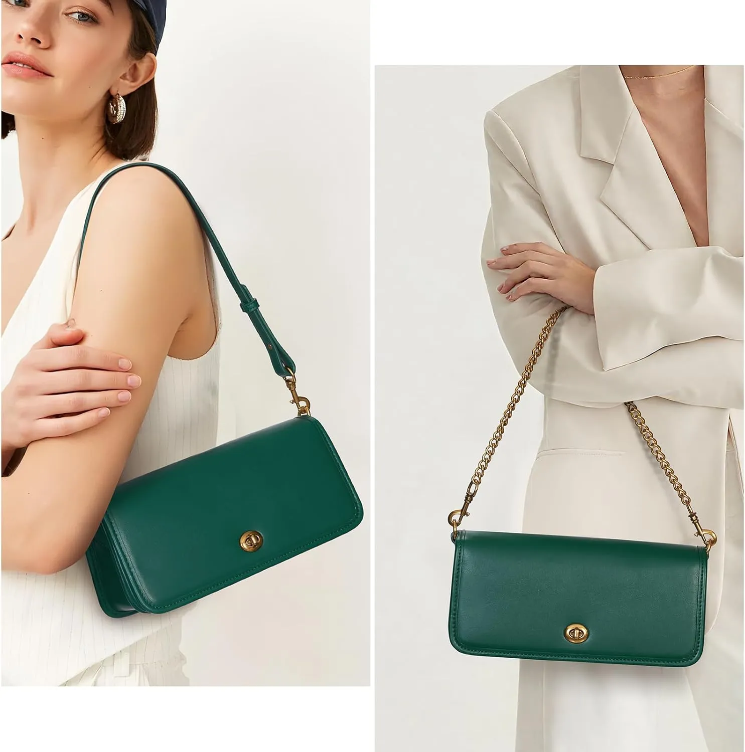 JQWSVE Shoulder Bags for Women Trendy Purses Cute Hobo Tote Handbag Small Shoulder Purse Vegan Leather Clutch Purse