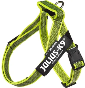 Julius-K9, IDC Color & Gray Belt Harness, Size: S/Mini, Neon-Gray